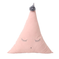 HKM-077907 Cute Triangle Cushion Pillow in Unisex Design - Soft PP Cotton Filling, 45 × 43 cm