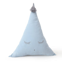 HKM-077907 Cute Triangle Cushion Pillow in Unisex Design - Soft PP Cotton Filling, 45 × 43 cm