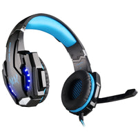 HKM-077907 Wired Gaming Headset with Adjustable Microphone and Noise Cancelling for PS4 and PC