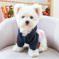 HKM-078099 Cozy Polyester Hoodie for Pets - Two-Legged Apparel, Universal Fit