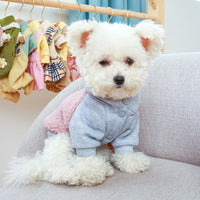 HKM-078099 Cozy Polyester Hoodie for Pets - Two-Legged Apparel, Universal Fit
