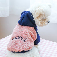 HKM-078099 Cozy Polyester Hoodie for Pets - Two-Legged Apparel, Universal Fit