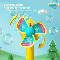 HKM-078099 Fully Automatic Handheld Bubble Wands with Light - Fun Bubble Maker for Kids