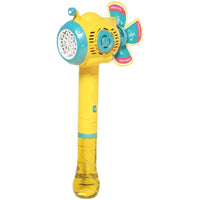 HKM-078099 Fully Automatic Handheld Bubble Wands with Light - Fun Bubble Maker for Kids