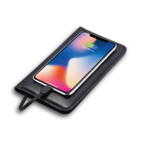 HKM-078099 Rechargeable 6800mAh Power Bank with Wireless Charging and Multiple USB Outputs