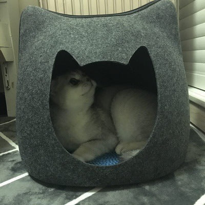 HKM-078227 Deep sleep litter cat bed