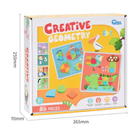 HKM-078419 3D Mushroom Nut Puzzle Building Blocks Set - DIY Educational Toy for Kids Ages 3+