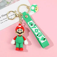 HKM-078675 3D Cartoon Doll Pendant Keychain for Car and Backpack Decorations