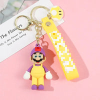 HKM-078675 3D Cartoon Doll Pendant Keychain for Car and Backpack Decorations