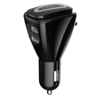 HKM-078739 Wireless Bluetooth Headset with Dual USB Charging Compartment for Car Use