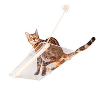 HKM-078803 Transparent Acrylic Hanging Cat Bed for Home Use