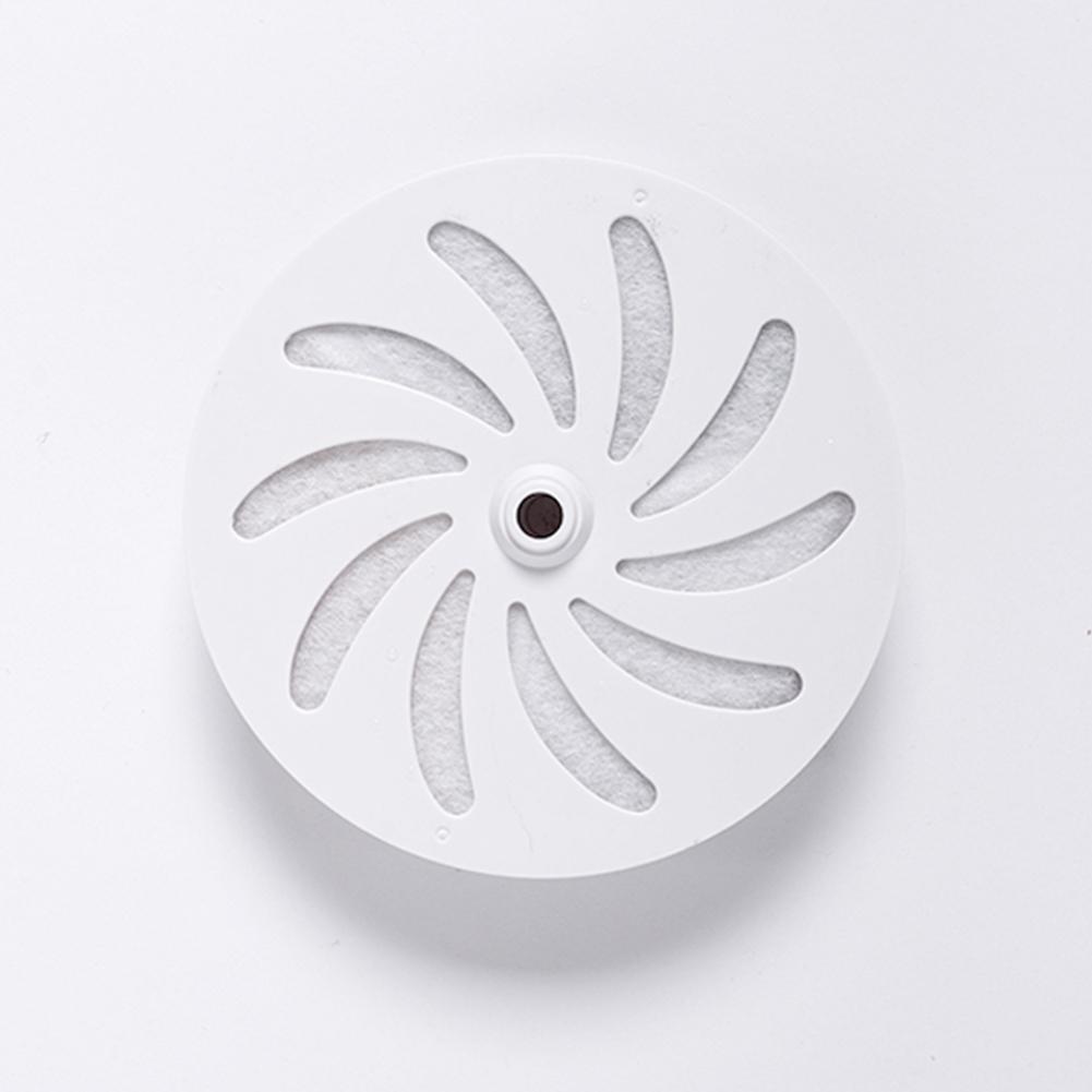 HKM-078867 Petal Water Fountain with Five-Layer Filter, 2.2L Capacity for Cats and Dogs, White