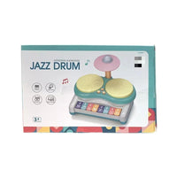 HKM-078995 Multifunctional Baby Jazz Drum Set with Light and Musical Keyboard for Kids