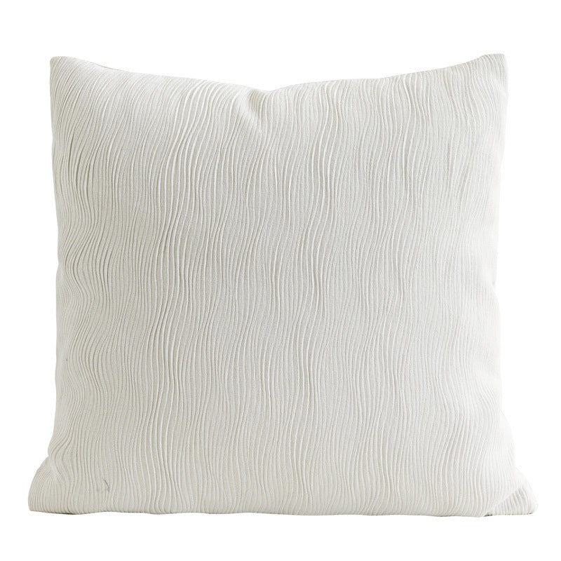 HKM-079123 Modern Geometric Throw Pillow - Square Cushion Cover with Imitation Silk Cotton Filling