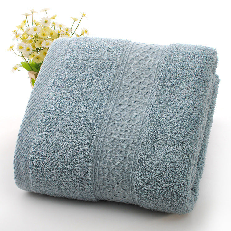 HKM-079571 Thick Cotton Bath and Beach Towel - Soft and Absorbent Design