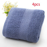 HKM-079571 Thick Cotton Bath and Beach Towel - Soft and Absorbent Design