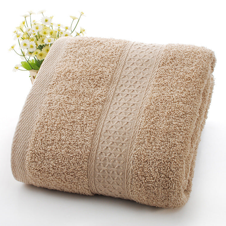 HKM-079571 Thick Cotton Bath and Beach Towel - Soft and Absorbent Design