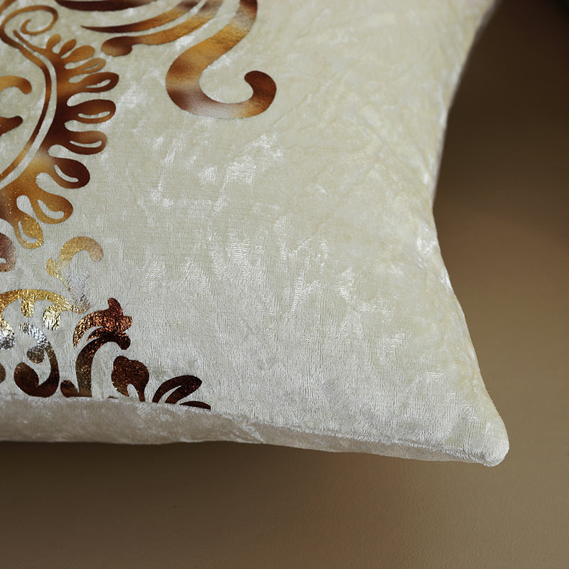 HKM-079955 Flannel European Style Cushion Cover 45x45cm