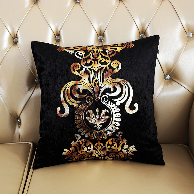 HKM-079955 Flannel European Style Cushion Cover 45x45cm
