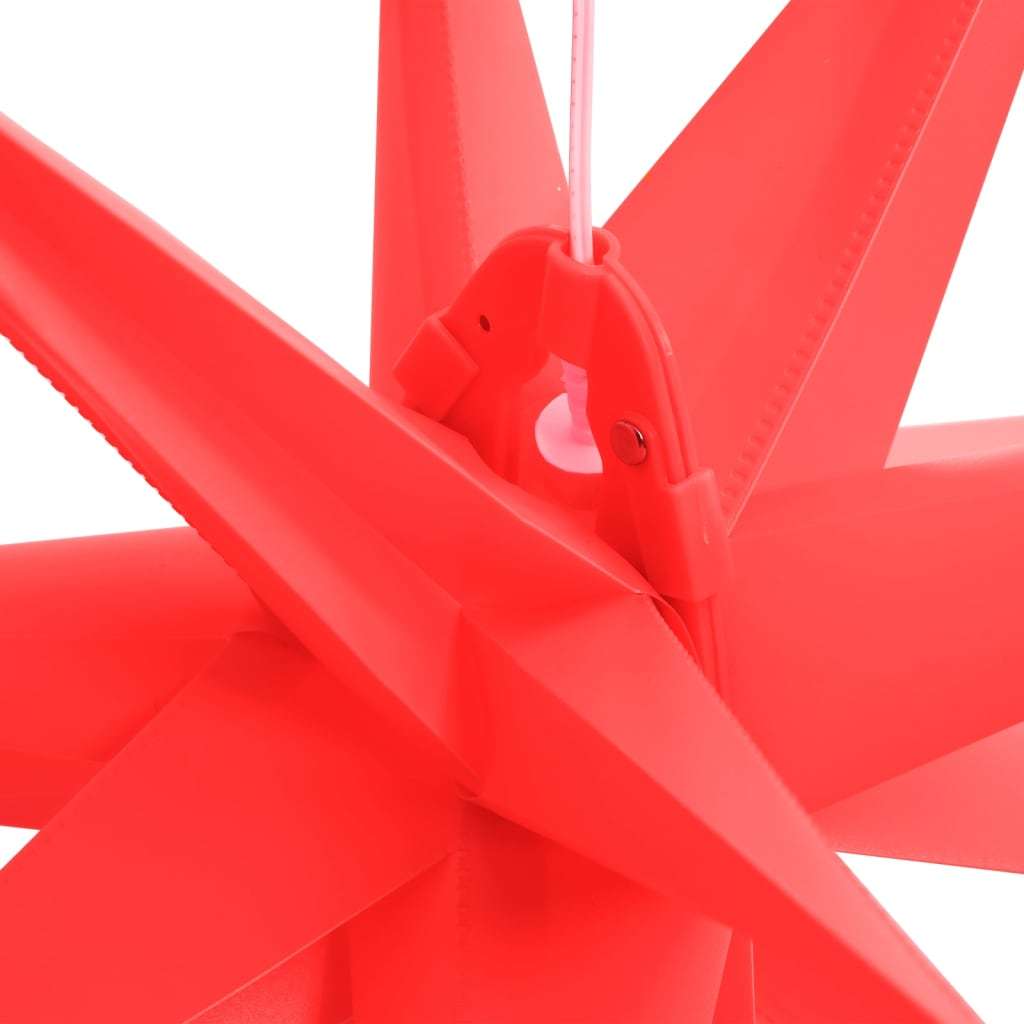 HKM-079955 Foldable LED Christmas Star Light - Waterproof & Timer Function, Warm White Glow, 43 cm