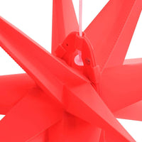 HKM-079955 Foldable LED Christmas Star Light - Waterproof & Timer Function, Warm White Glow, 43 cm