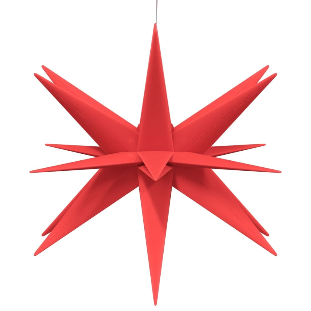 HKM-079955 Foldable LED Christmas Star Light - Waterproof & Timer Function, Warm White Glow, 43 cm
