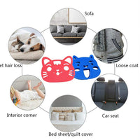 HKM-080083 Pet Hair Remover Lint Catcher for Laundry - Reusable Soft Rubber Laundry Washer Accessory