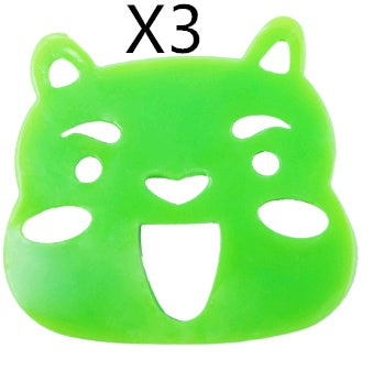 HKM-080083 Pet Hair Remover Lint Catcher for Laundry - Reusable Soft Rubber Laundry Washer Accessory