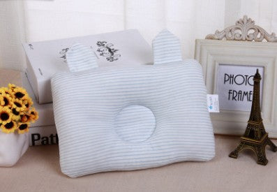 HKM-080275 Baby Memory Foam Pillow for Infants - Anti-Migraine Support with Hypoallergenic Pearl Cotton Filling