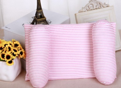 HKM-080275 Baby Memory Foam Pillow for Infants - Anti-Migraine Support with Hypoallergenic Pearl Cotton Filling