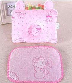 HKM-080275 Baby Memory Foam Pillow for Infants - Anti-Migraine Support with Hypoallergenic Pearl Cotton Filling