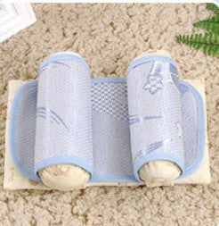 HKM-080275 Baby Memory Foam Pillow for Infants - Anti-Migraine Support with Hypoallergenic Pearl Cotton Filling