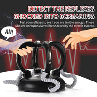 HKM-080723 Interactive Electric Shock Reaction Tester Game for Kids, Dual Modes Reflex Challenge