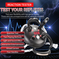 HKM-080723 Interactive Electric Shock Reaction Tester Game for Kids, Dual Modes Reflex Challenge