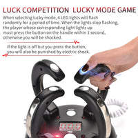 HKM-080723 Interactive Electric Shock Reaction Tester Game for Kids, Dual Modes Reflex Challenge