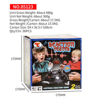 HKM-080723 Interactive Electric Shock Reaction Tester Game for Kids, Dual Modes Reflex Challenge