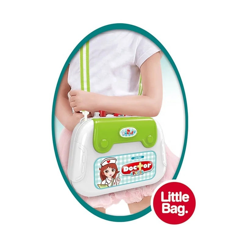 KTX-080979 Educational Doctor Pretend Play Toy Medical Kit for Kids Ages 2-7