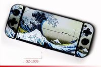 HKM-081171 Nintendo Switch OLED Hard Shell Case with Analog Caps - Anti-Scratch, Waterproof, and Fingerprint Resistant