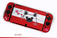 HKM-081171 Nintendo Switch OLED Hard Shell Case with Analog Caps - Anti-Scratch, Waterproof, and Fingerprint Resistant