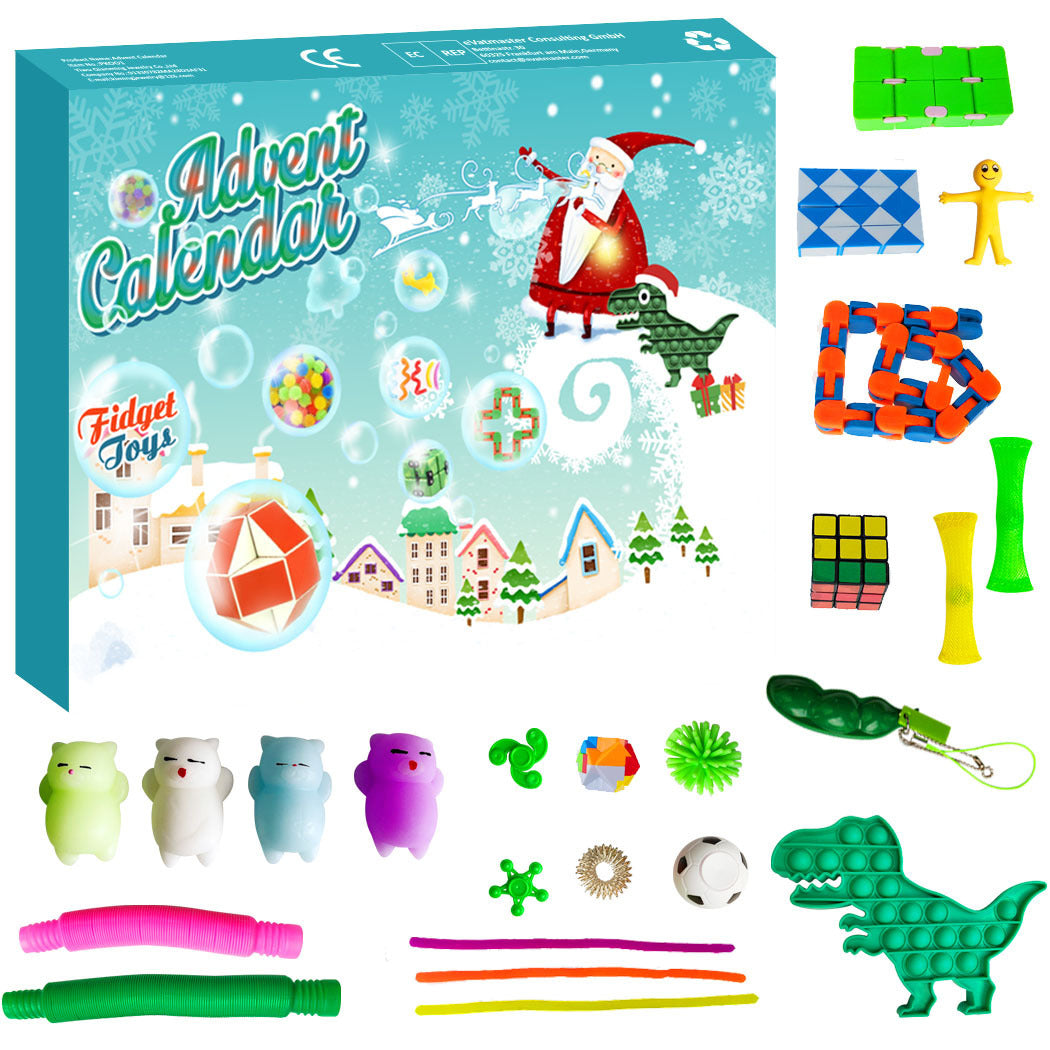 HKM-081427 Countdown Blind Box Toy for Stress Relief - Fun Gift for Kids and Youth