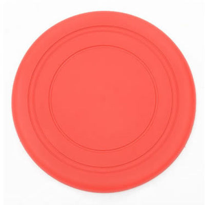 HKM-081619 Colorful Silicone Pet Throwing Toy - Six Bright Options, 18cm Diameter
