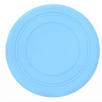 HKM-081619 Colorful Silicone Pet Throwing Toy - Six Bright Options, 18cm Diameter