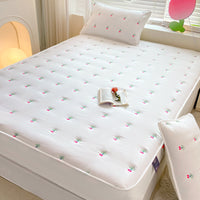 HKM-081619 Cotton Fitted Sheet Set for Simmons Mattresses – Available in Multiple Sizes