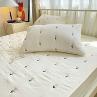 HKM-081619 Cotton Fitted Sheet Set for Simmons Mattresses – Available in Multiple Sizes