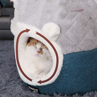 HKM-081683 Creative Net Red House Small Dog Teddy Cat Litter