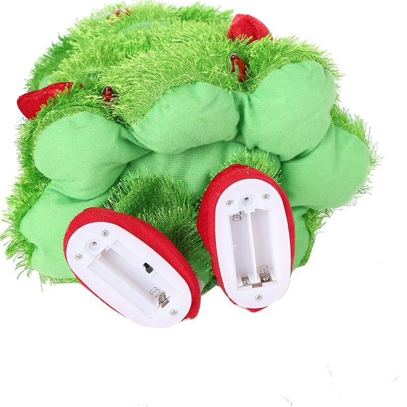 HKM-081747 Singing Christmas Tree Plush Toy - Animated Holiday Decoration for Kids
