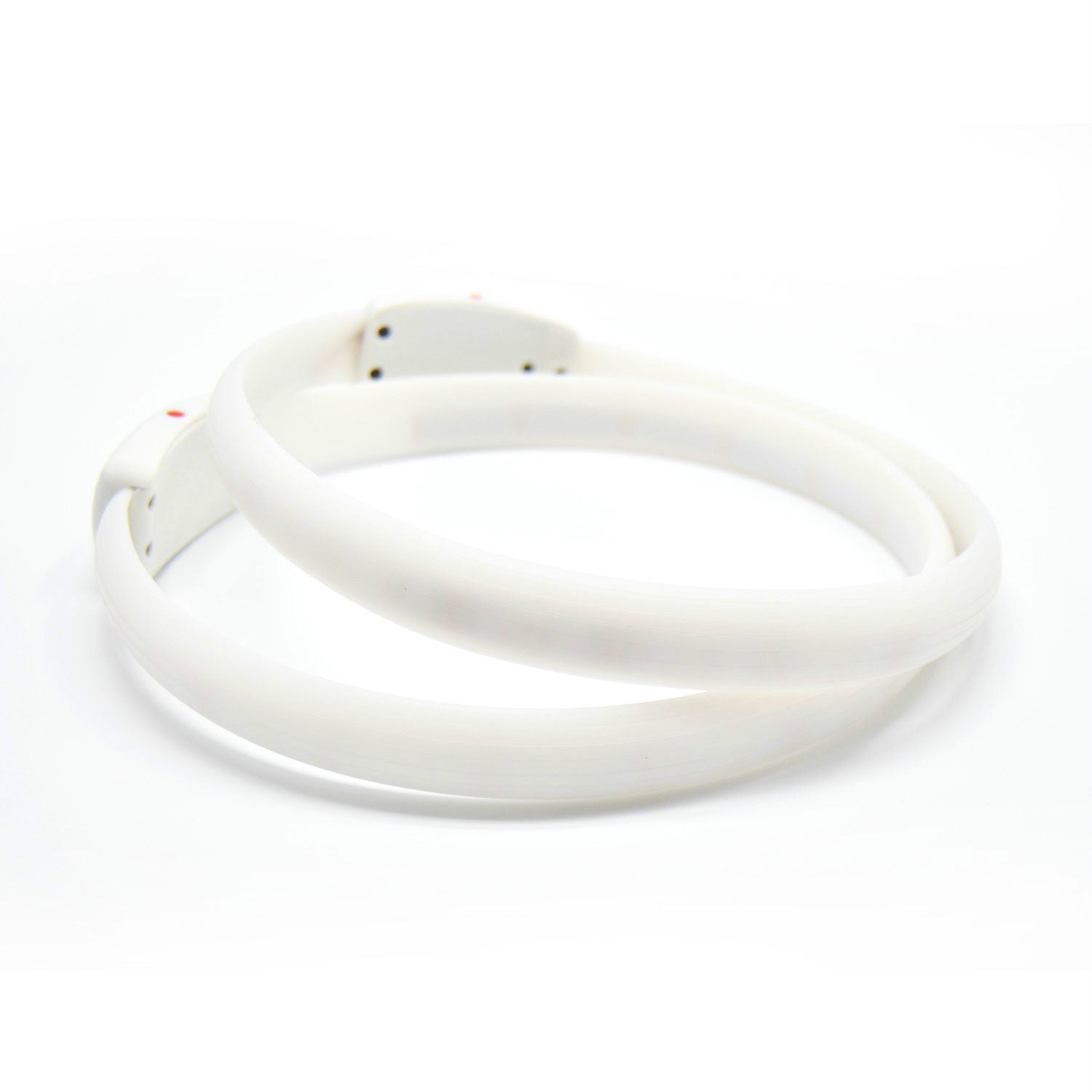 HKM-081811 Rechargeable LED Dog Collar with Adjustable Silicone Design for Night Safety