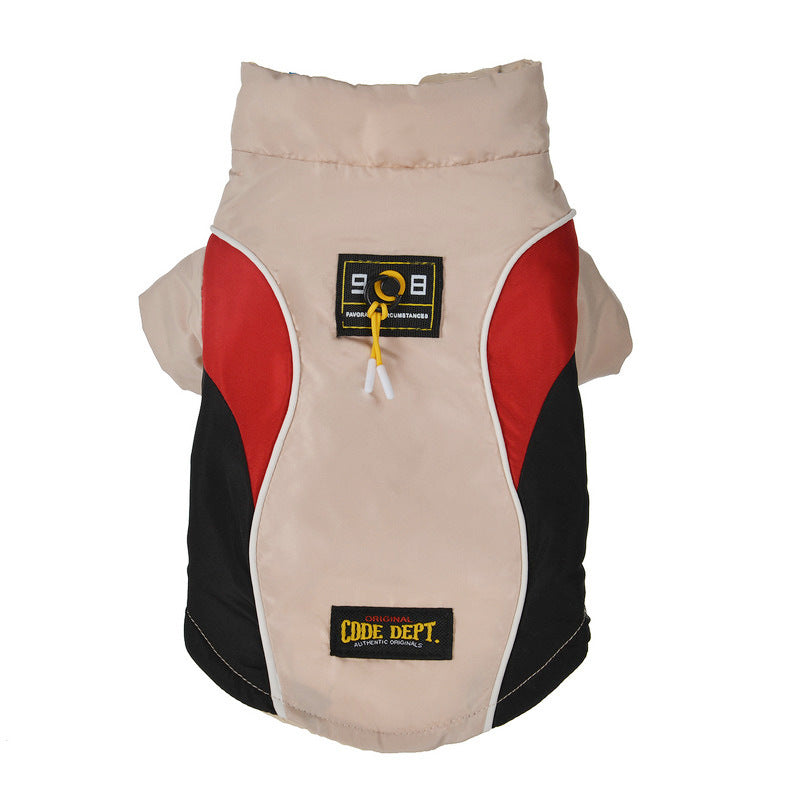 HKM-081939 Warm Cotton-Padded Pet Clothes for Autumn and Winter – Casual Style for All Sizes