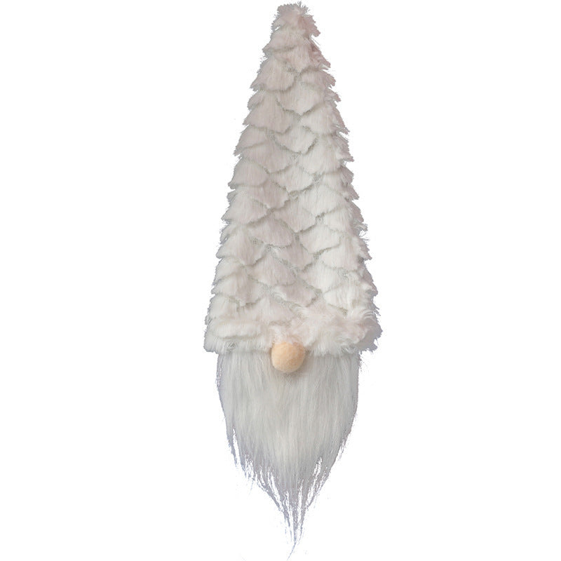 HKM-082259 Christmas Faceless Old Man Doll Wine Bottle Cover Set in Multiple Colors