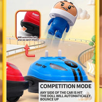 HKM-082259 Electric Remote Control Bumper Car Toy for Kids - 2.4G Indoor & Outdoor Play, Ages 2-13